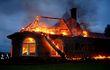 Hamoir : incendie au château Sparmont
